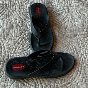 Okabashi Classic Black Sandals